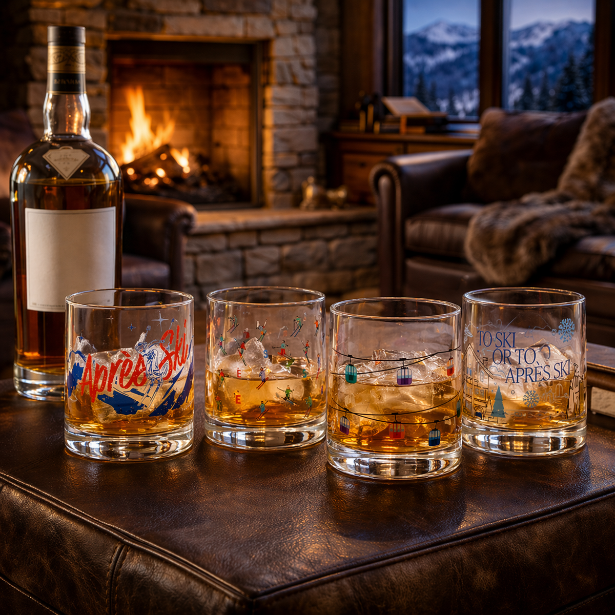 Whiskey Glass Set | Alpine Winter Collection