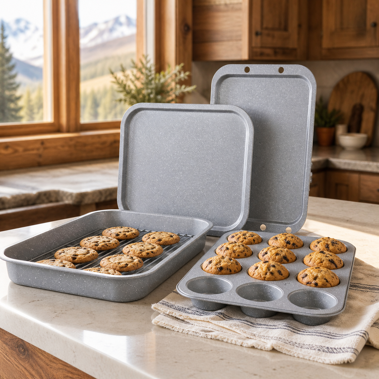 5-Piece Carbon Steel Roasting & Baking Set