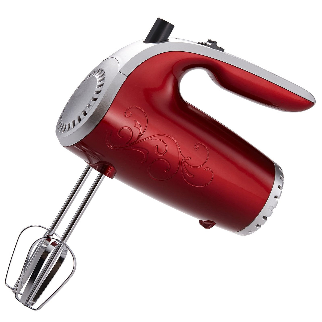 Brentwood 5 Speed Hand Mixer- Red-0