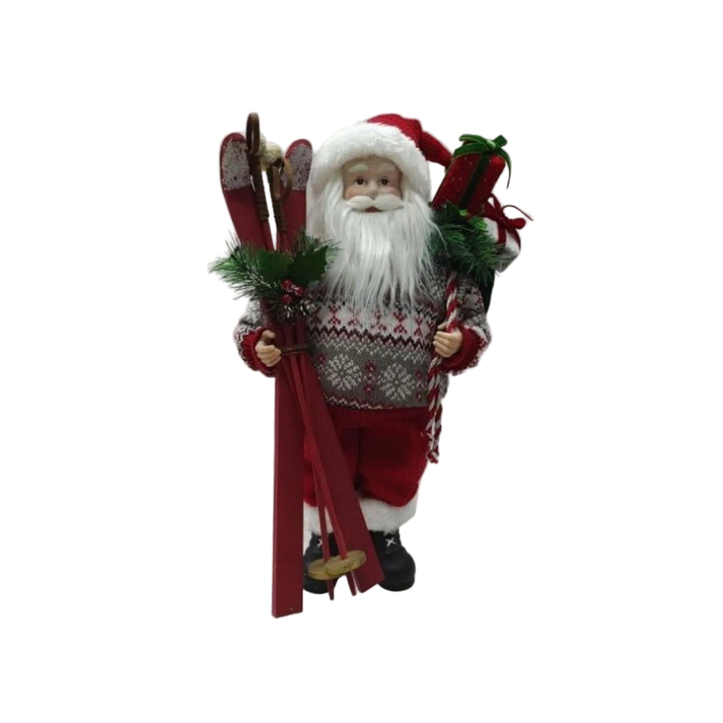 Regency International 18" Alpine Santa W/Skis-0