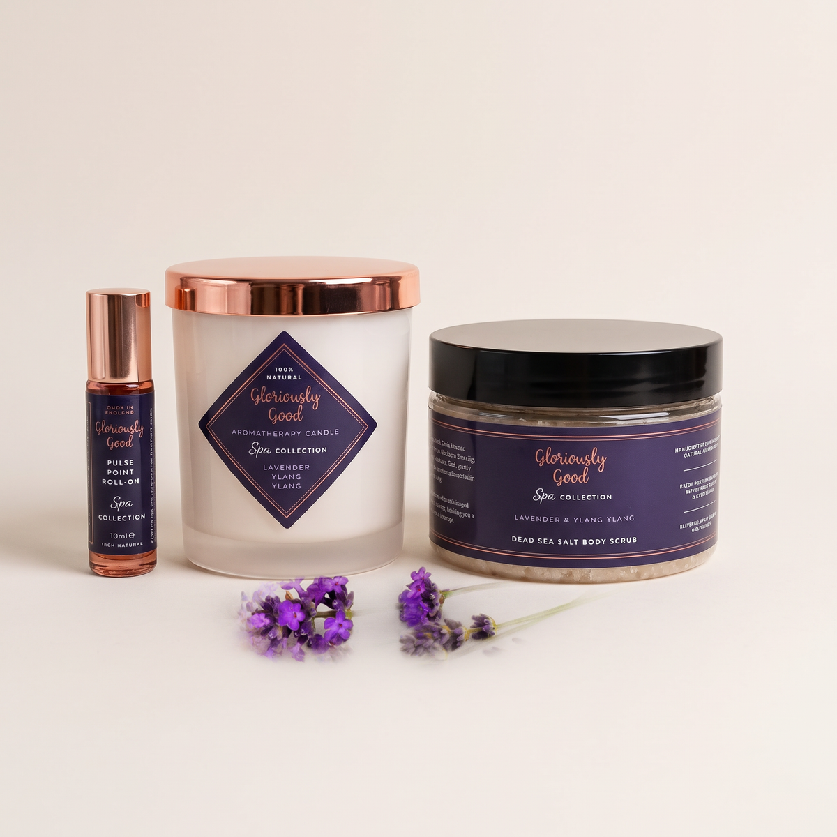 Spa Collection Gift Set clean studio catalog shot