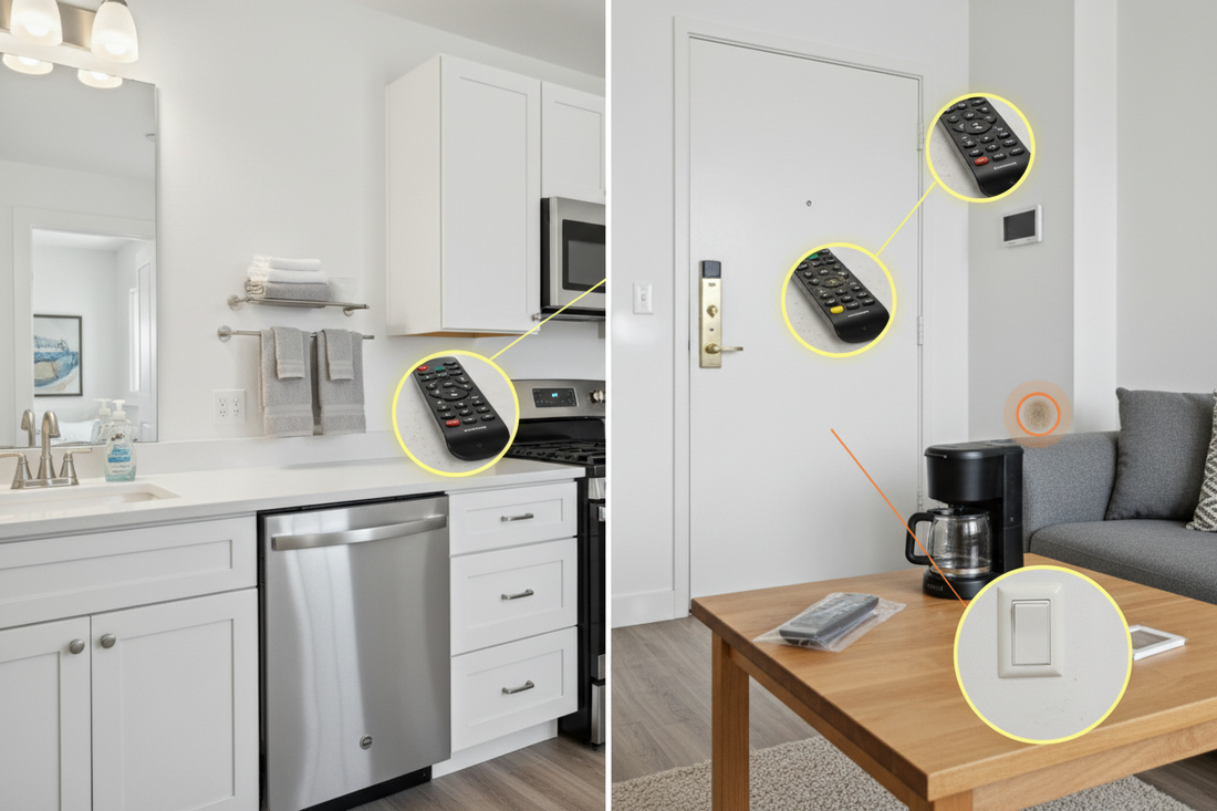 The Germiest Surfaces in Your Vacation Rental (And How to Fix Them)