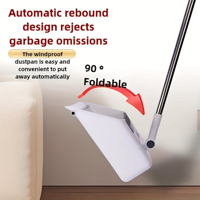 3-in-1 Home Cleaning Kit | Broom, Dustpan and Handheld Brush Set-3