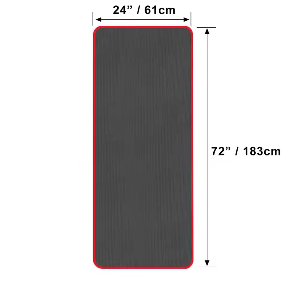 Thick Yoga Mat for Fitness & Pilates-3