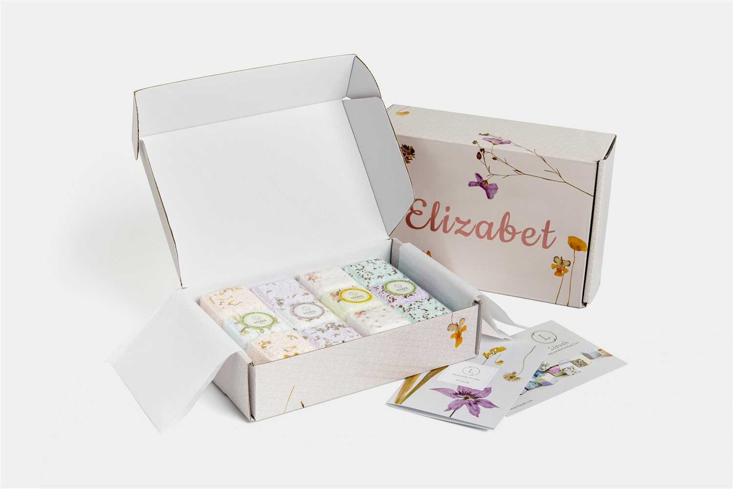 Shower Steamers, Set of 12 big fizzies, Cheer up Gift Set, Relaxing Gift Box-4
