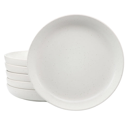 Studio 3B Mio 6 Piece 9.5 Inch Round Stoneware Bowl Set in Sea Salt-0