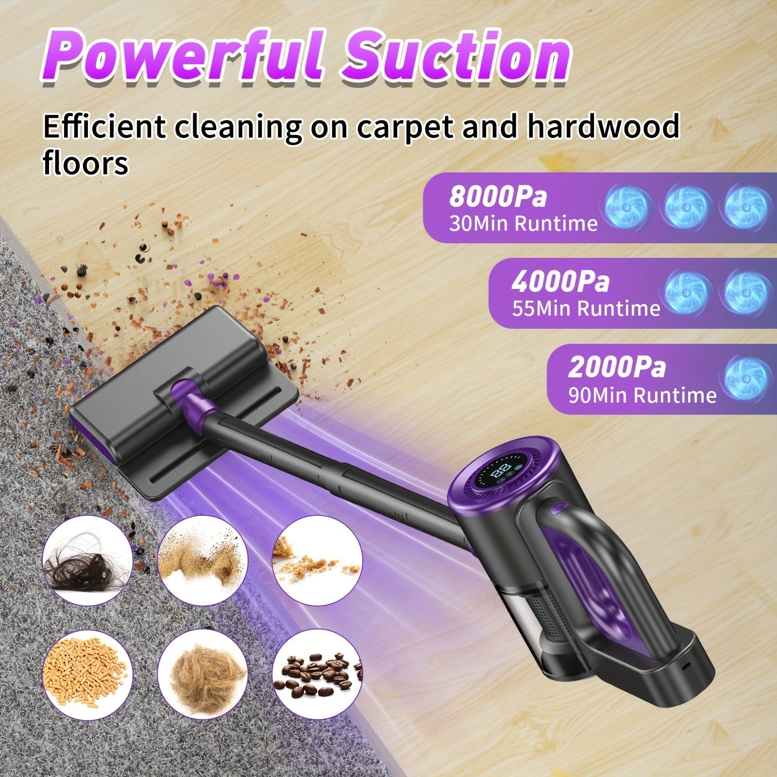 4-in-1 Cordless Handheld Stick Vacuum Cleaner-2