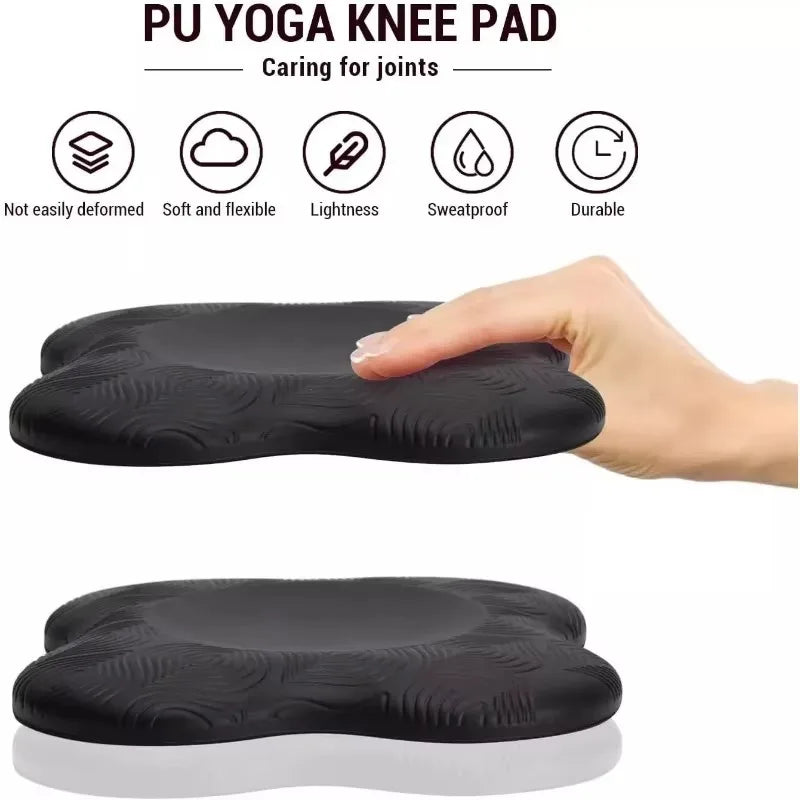 Yoga Knee Pads Thick Non-Slip Pilates Mat Cushion (2 pcs)-1