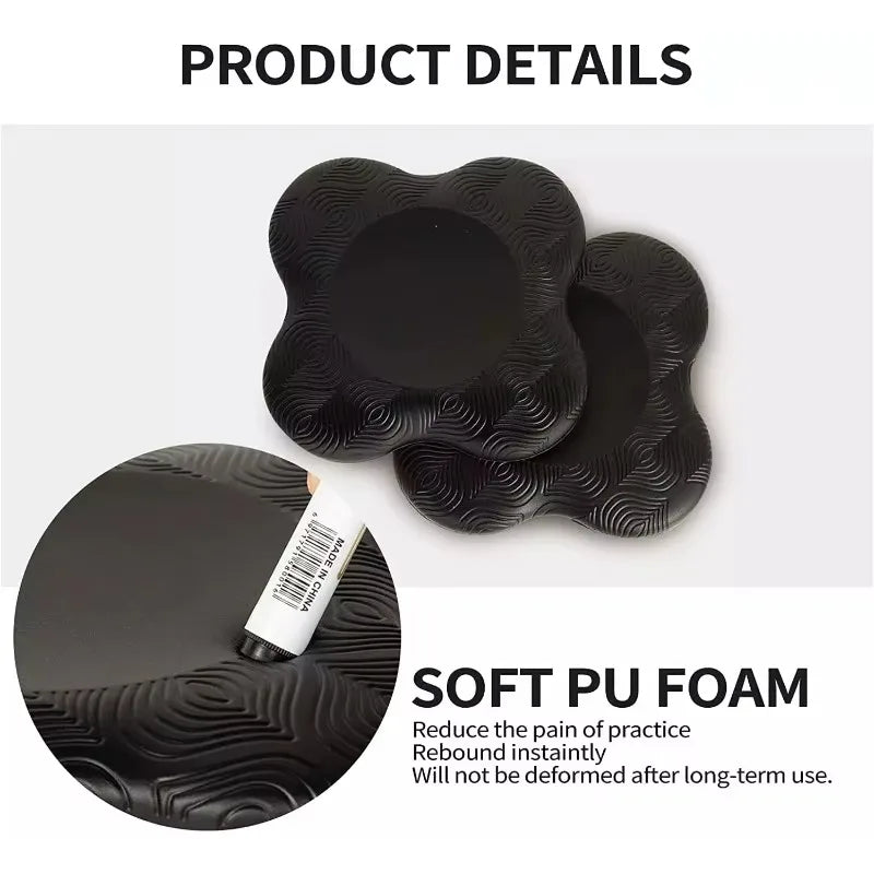 Yoga Knee Pads Thick Non-Slip Pilates Mat Cushion (2 pcs)-2