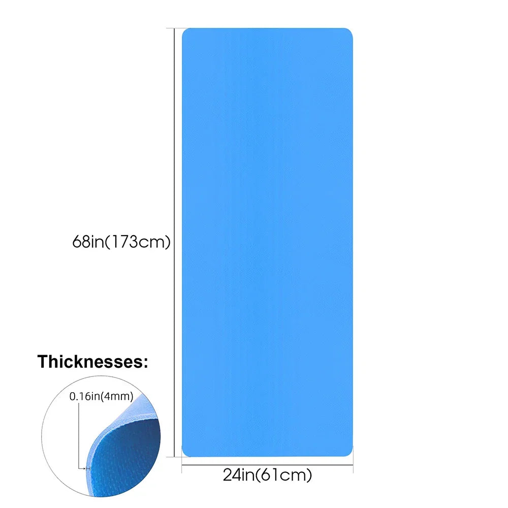 Anti-Skid EVA Yoga Mat for Fitness & Pilates (4mm)-2