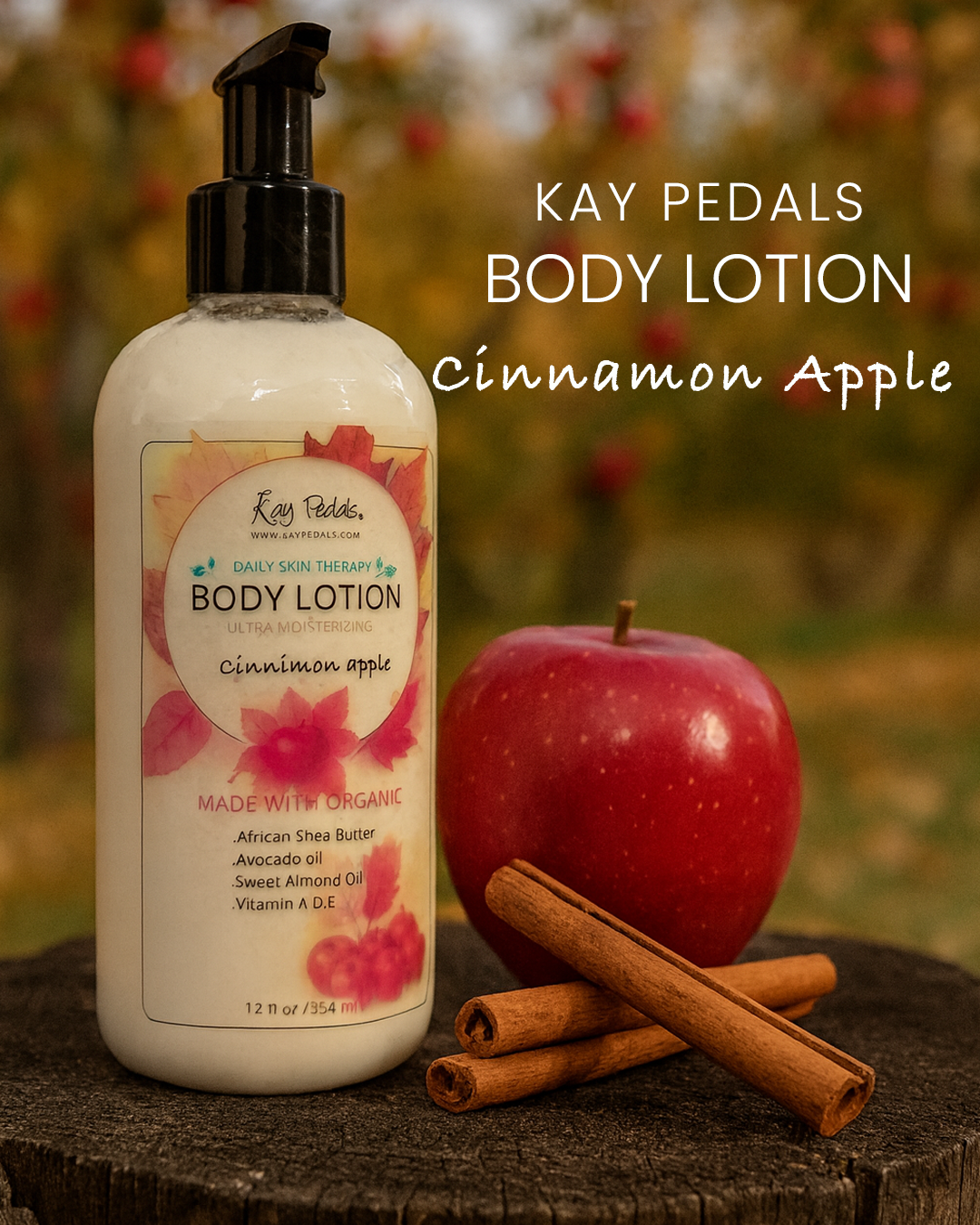 Cinnamon Apple Skincare Bundle Gift Set-3