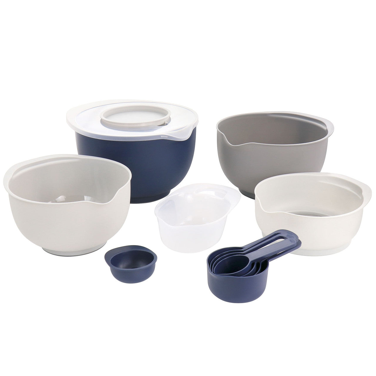Oster All In One 12 Piece Plastic Baking Tool Set in Blue-0