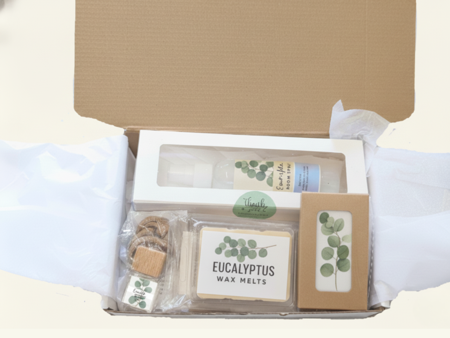 Eucalyptus Retreat Gift Box – Aromatherapy Spa Set | 3, 4 or 6 Pieces-0