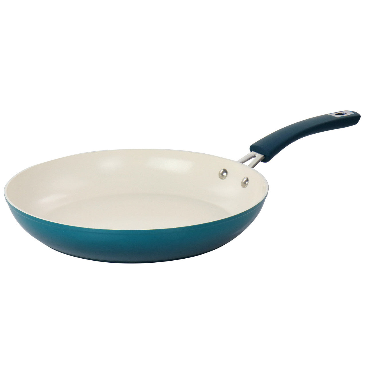 Oster Corbett 12 Inch Nonstick Aluminum Frying Pan in Blue-0