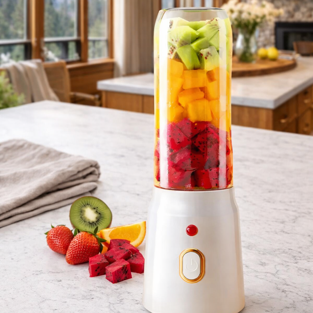 500ml Portable USB Blender | 40W Rechargeable Juicer Cup