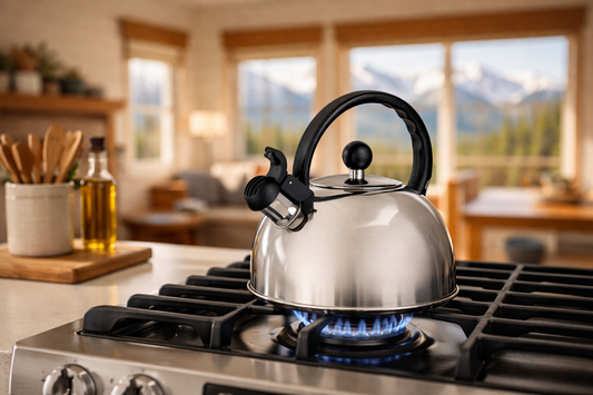 Whistling Tea Kettle | Stainless Steel | 2.25 Qt.