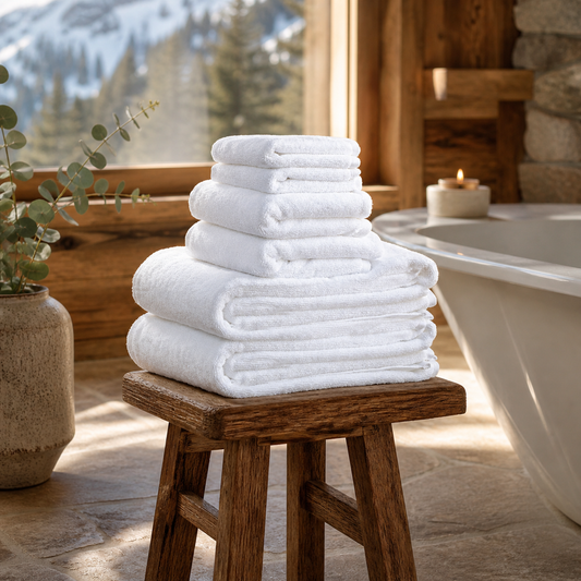 Luxury Organic Cotton Bath Towel Set | 6-Piece