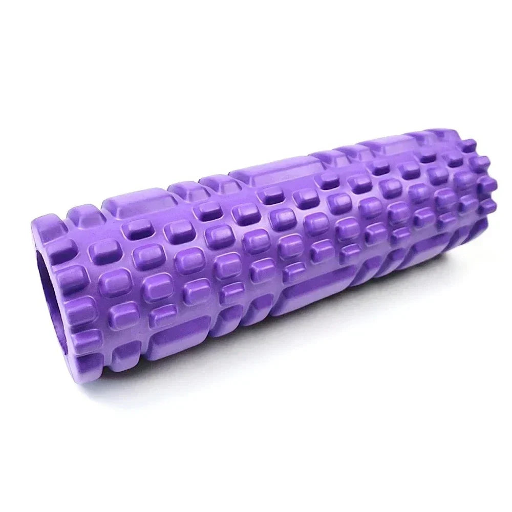 Yoga Foam Roller Pilates Back Massage Brick (Purple)-0