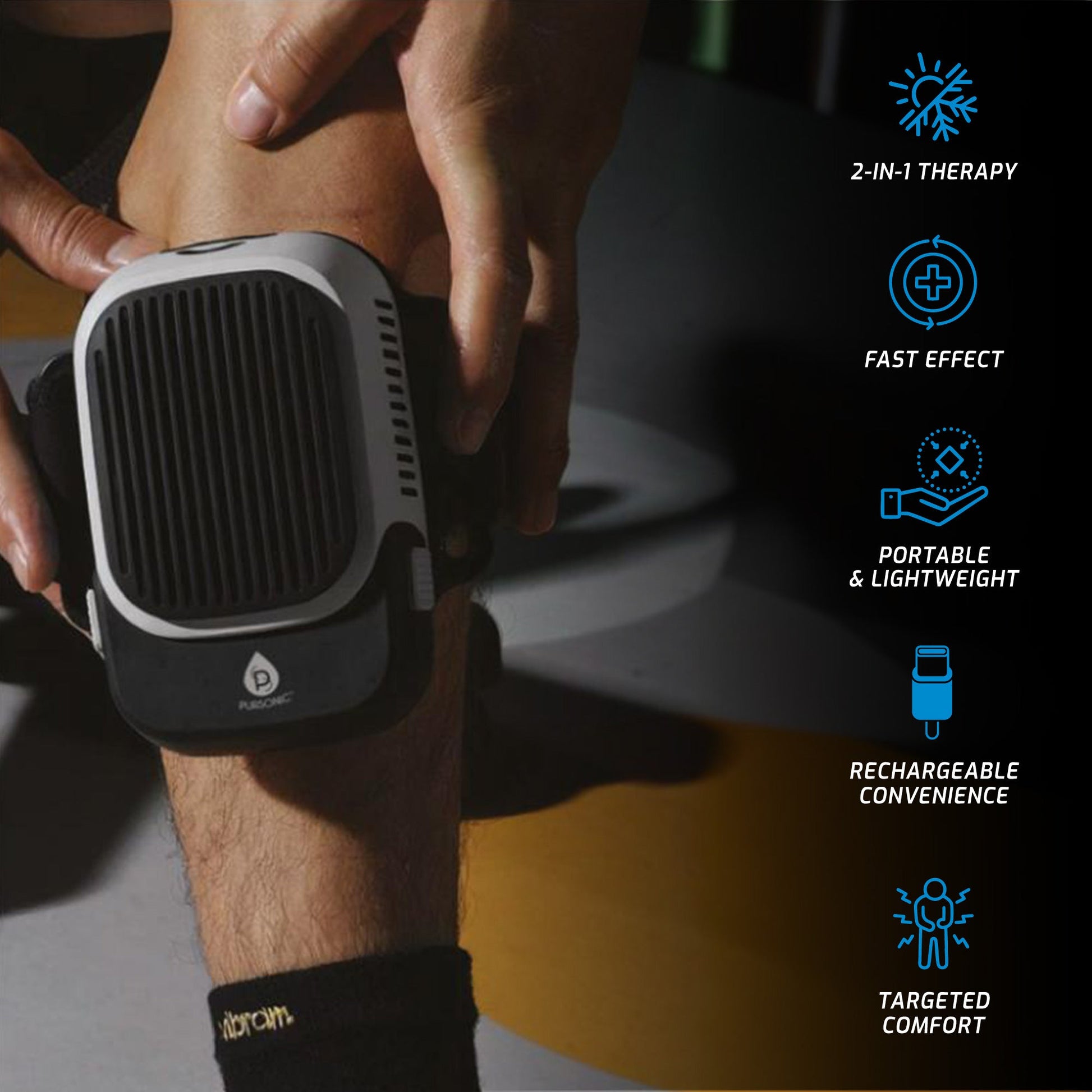 Total Wellness Recovery Bundle – Massage Gun, Red Light Therapy Mask & Hot/Cold Therapy Cube-3