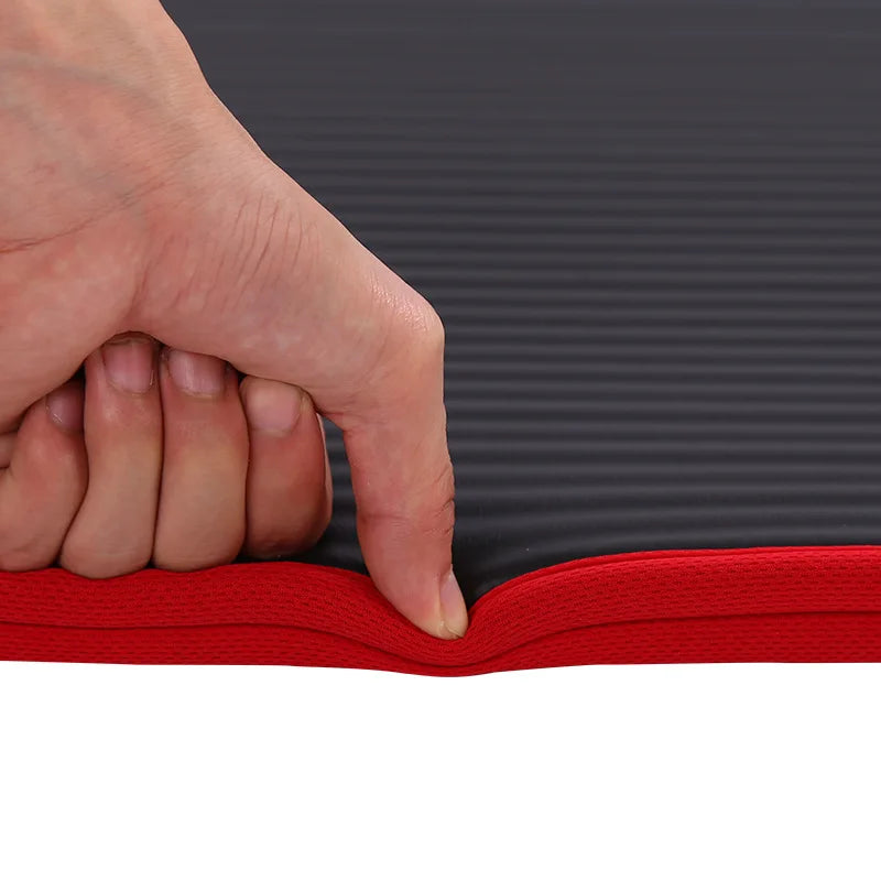 Thick Yoga Mat for Fitness & Pilates-4