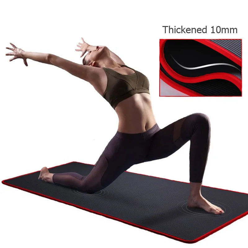 Thick Yoga Mat for Fitness & Pilates-1