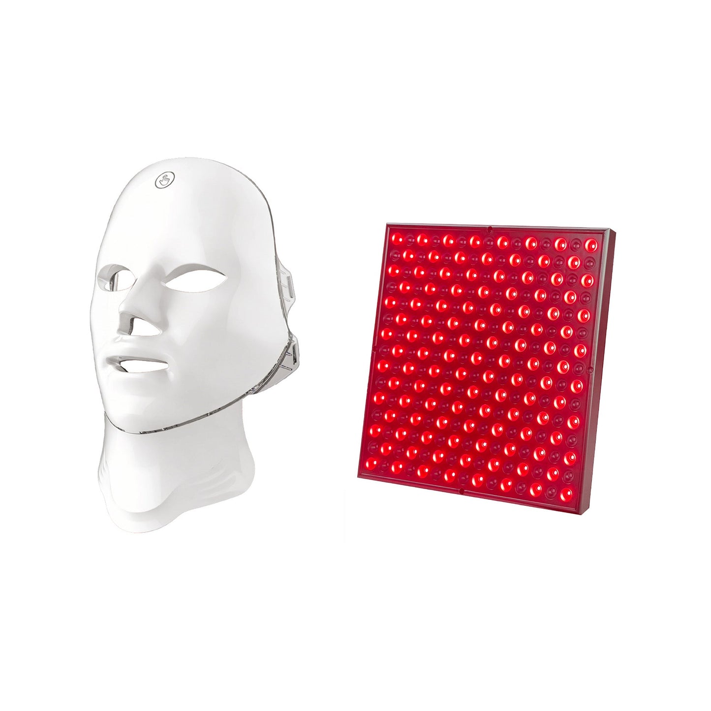 7-in-1 LED Light Therapy Face & Neck Mask + LED Red Light Therapy Panel-0