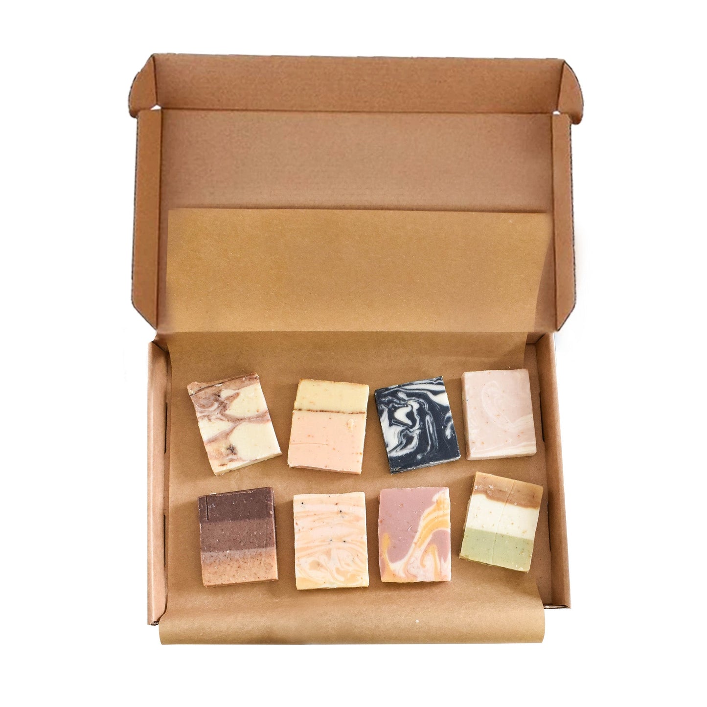 Soap Sampler Gift Set | 8 x 25g Mini Travel Soaps | Natural Handcrafted Letterbox Gift | Vegan, Plastic-Free Skincare-1