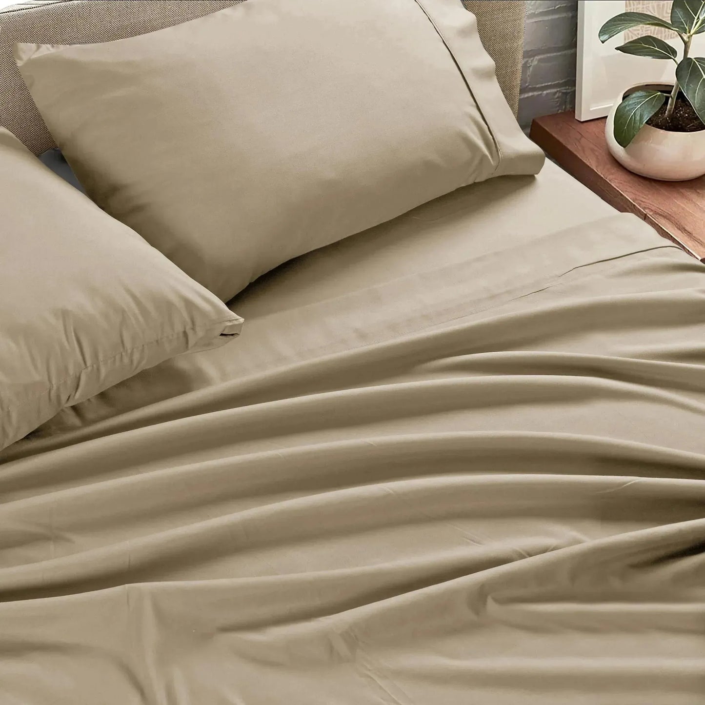 Microfiber Sheet Set | Wrinkle Resistant | Solid Colors