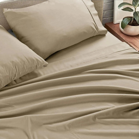 Microfiber Sheet Set | Wrinkle Resistant | Solid Colors