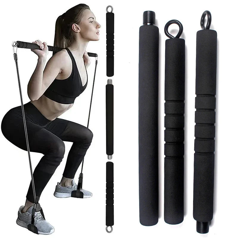 Portable Weighted Pilates Bar-1