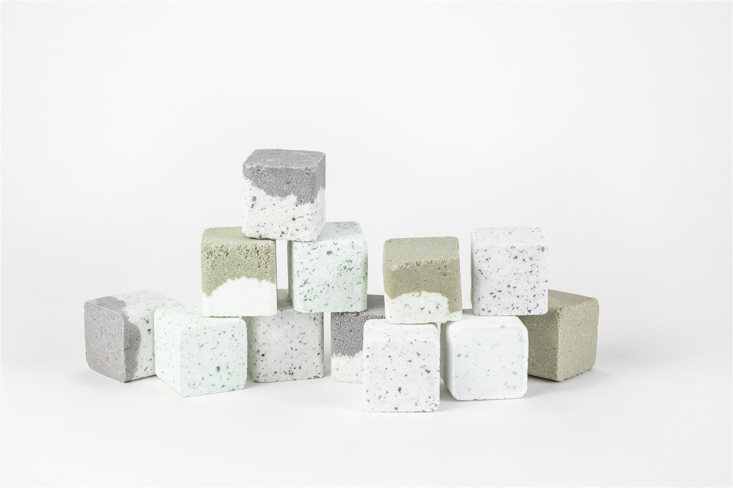 Earthy Shower Steamer Gift Box for Men and Women, Set of 12 Shower Steamers Package-1