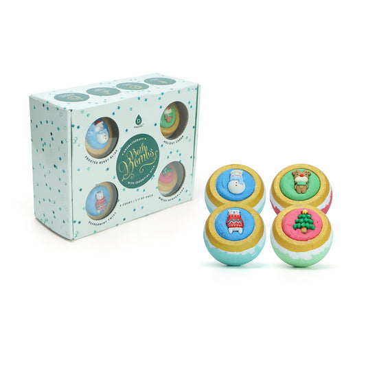 Happy Holidays Aromatherapy Bath Bombs-0