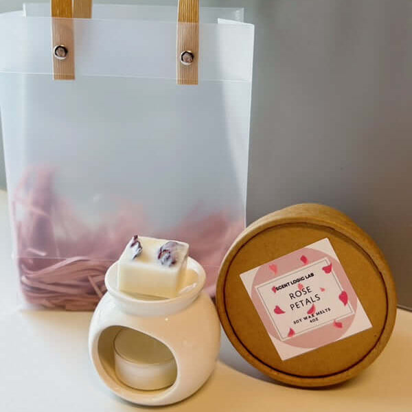 Rose Petal Wax Melter Gift Set-1