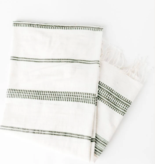 Cotton Bath Towel | Hand-Woven, Fair Trade | Bath Towel
