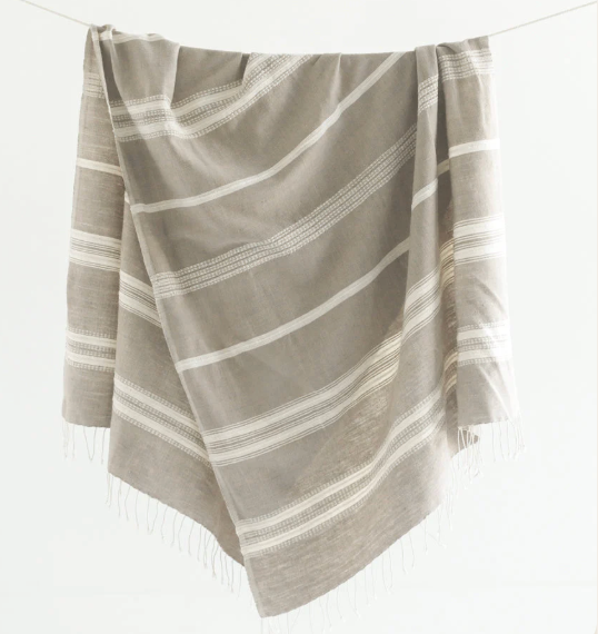 Cotton Bath Towel | Hand-Woven, Fair Trade | Bath Towel