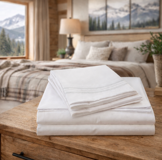 King Silky Soft Microfiber Sheet Set | White