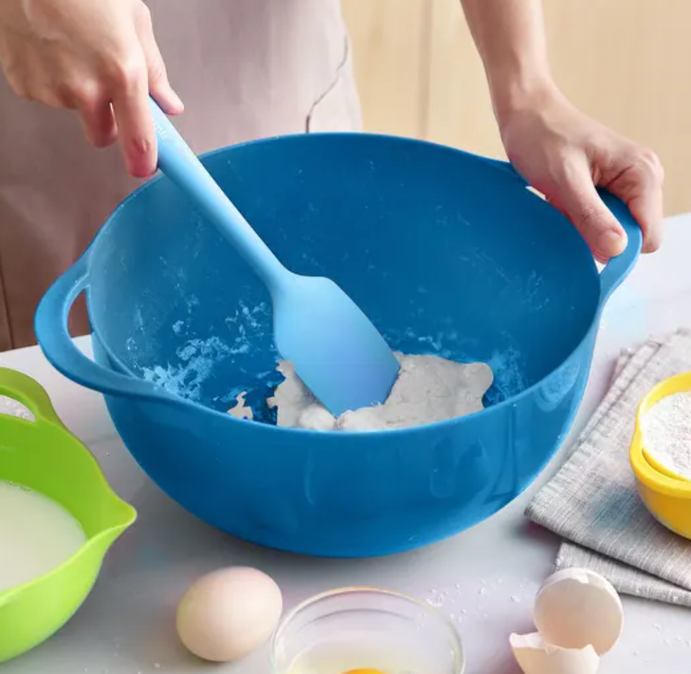 Multipurpose Stackable Mixing Bowl and Measuring Cup Set