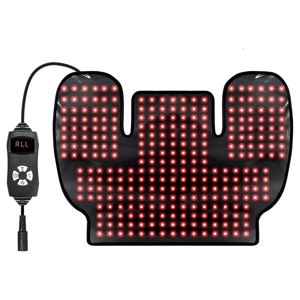 Red Infrared Light Therapy Shoulder Wrap Black-0