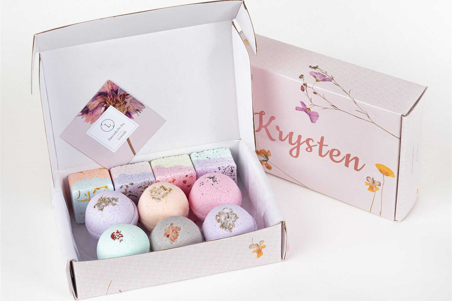 Natural Bath Bombs and Shower Steamers Gift Set - for anyone that like to Bath and Shower-0