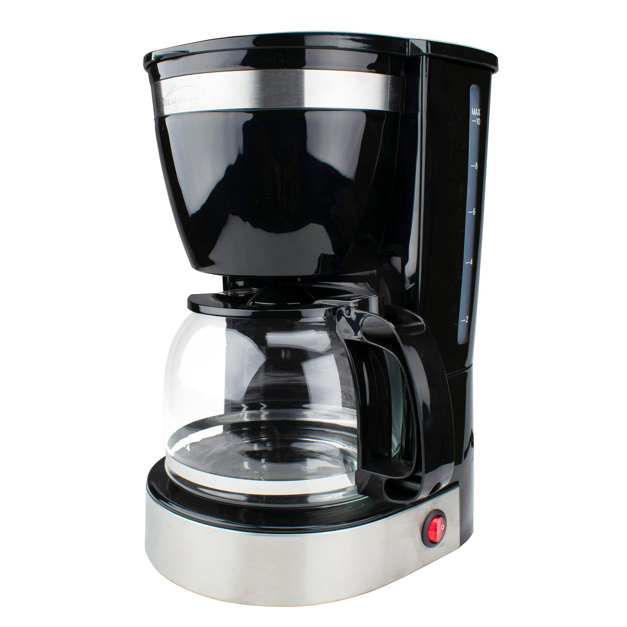 Brentwood 10-Cup Coffee Maker | Pause and Serve | Reusable Filter-0