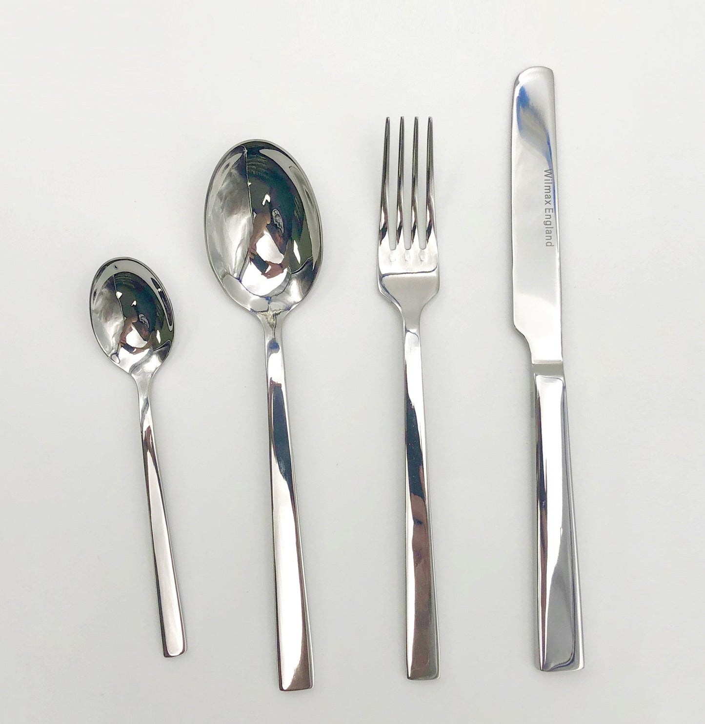 Wilmax England 4-Piece Stainless Steel Flatware Set-0