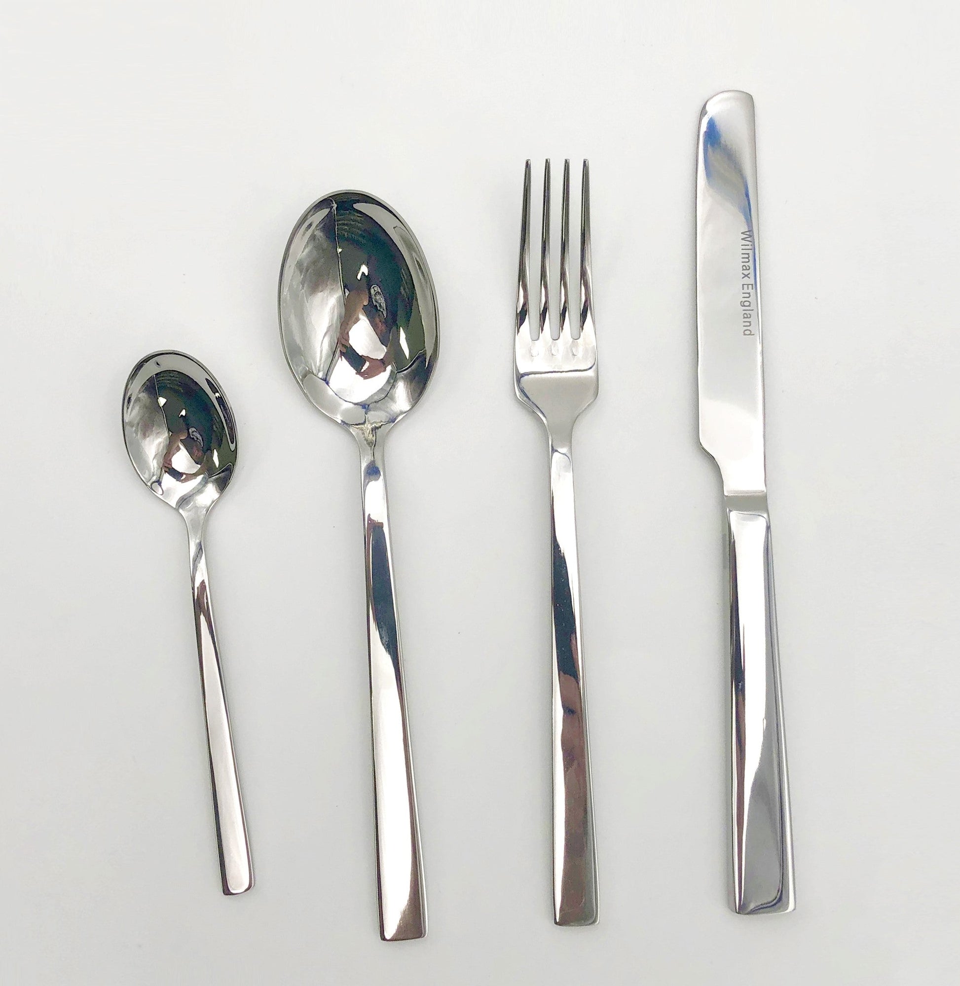 Wilmax England 4-Piece Stainless Steel Flatware Set-0