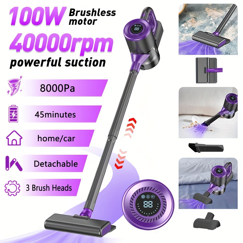 4-in-1 Cordless Handheld Stick Vacuum Cleaner-1