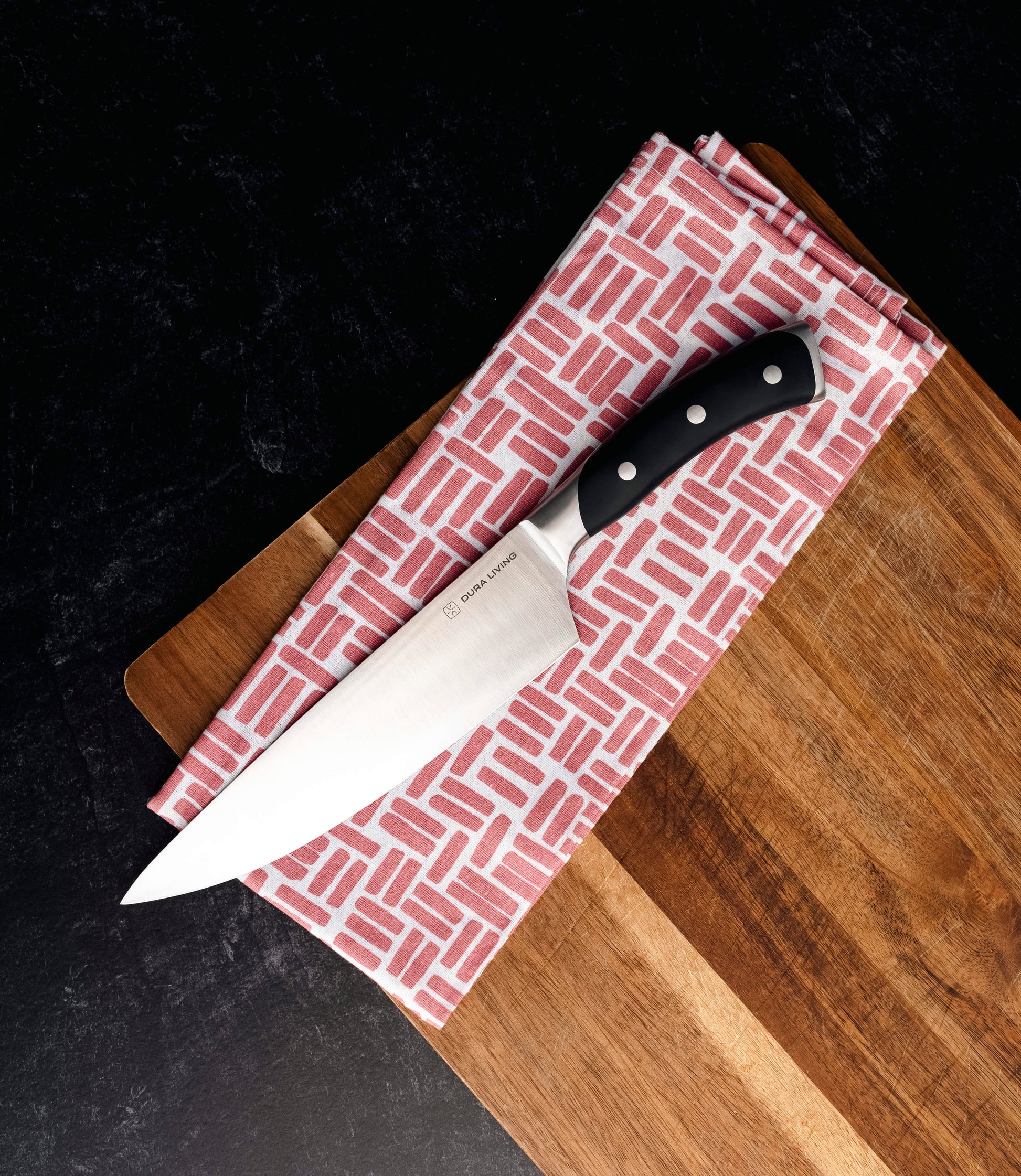 Elite 3-Piece Kitchen Knife Set, Black-3