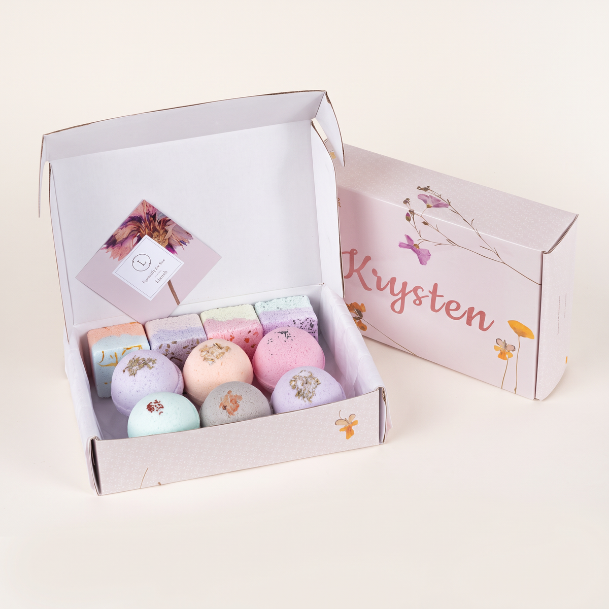 Bath Bombs & Shower Steamers Gift Set - catalog shot