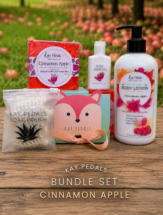 Cinnamon Apple Skincare Bundle Gift Set-0