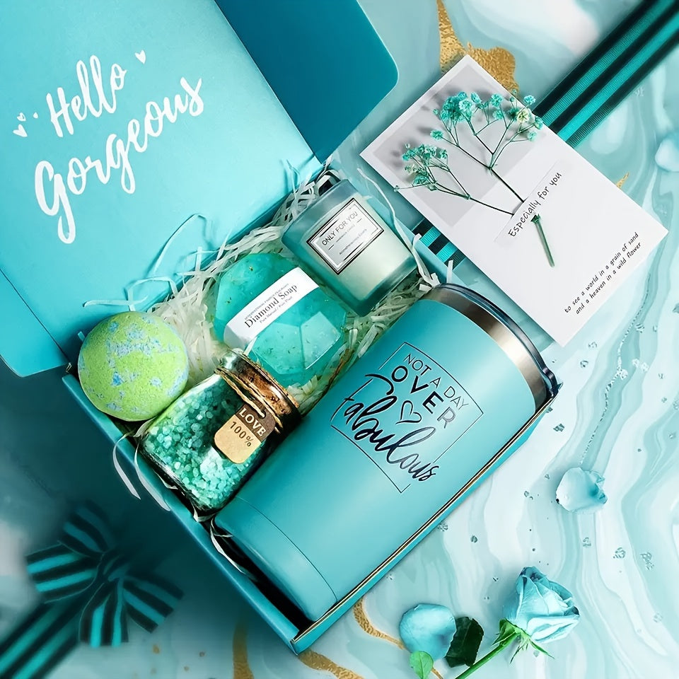 Spa Gift Box Sandalwood Scent Set for Women-2