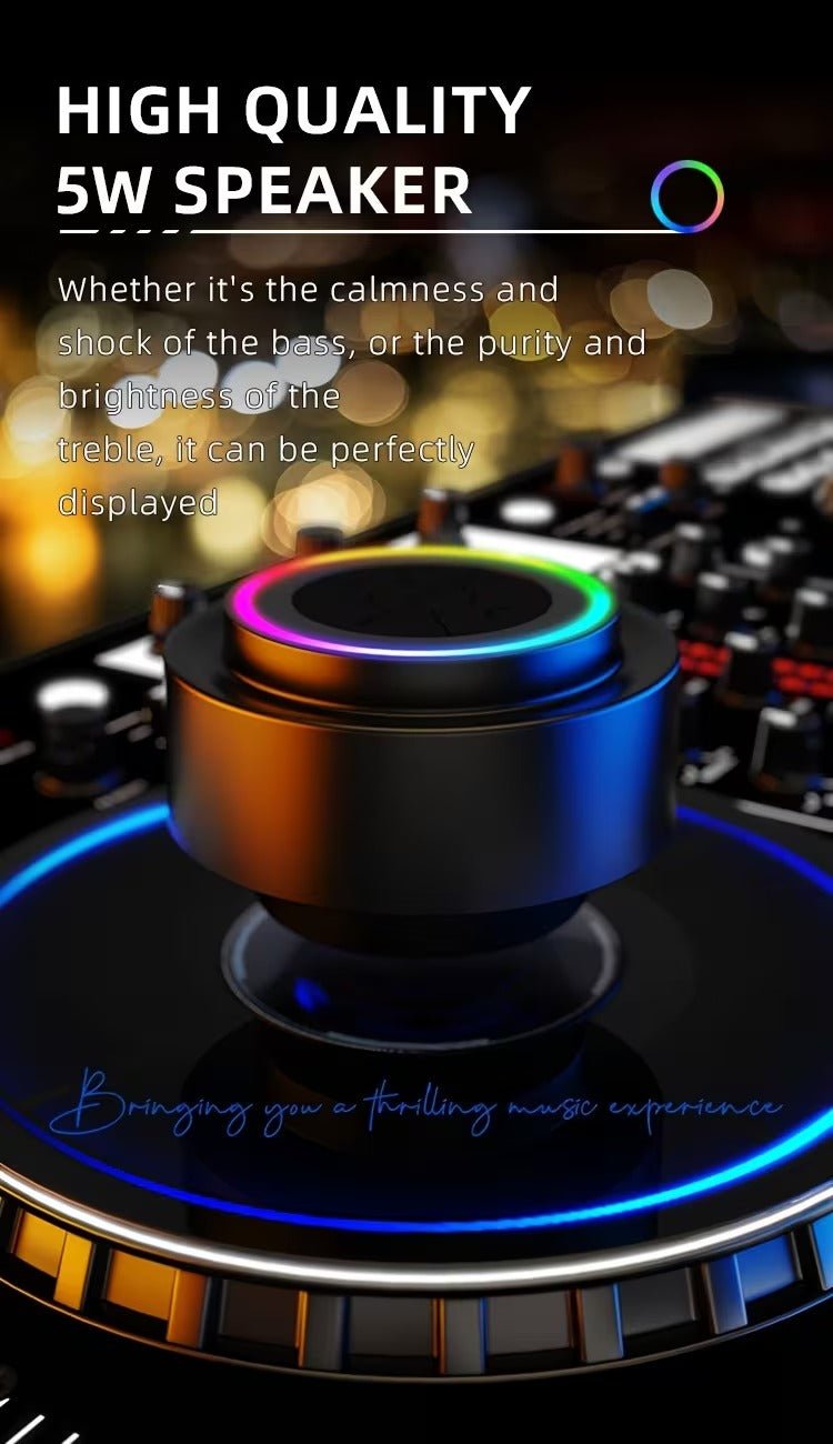Portable Shower Speaker with Voice Assistant-4