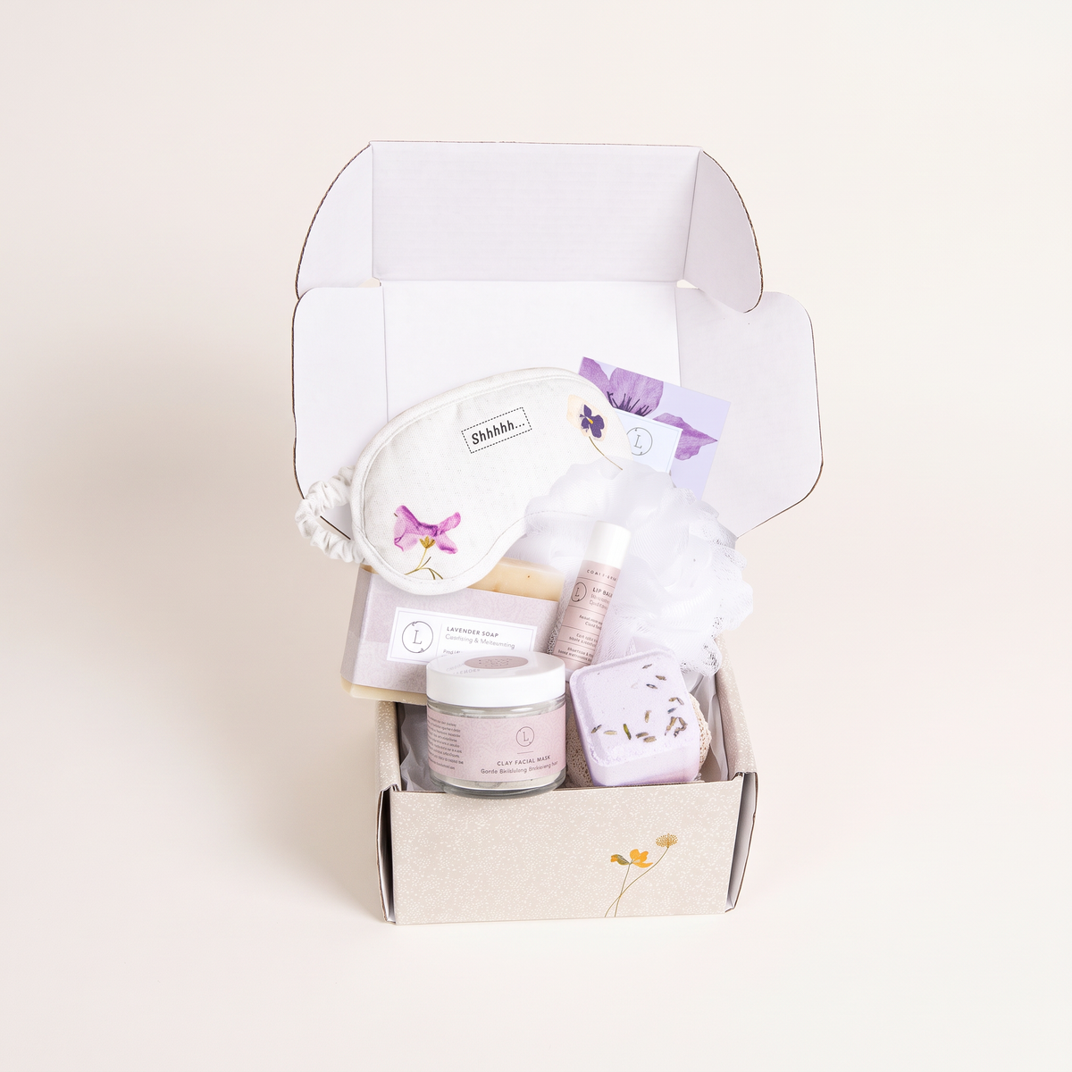 Lavender Bath Gift Box catalog product photo