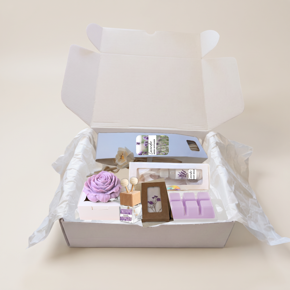 Lavender Serenity Aromatherapy Gift Box - catalog shot